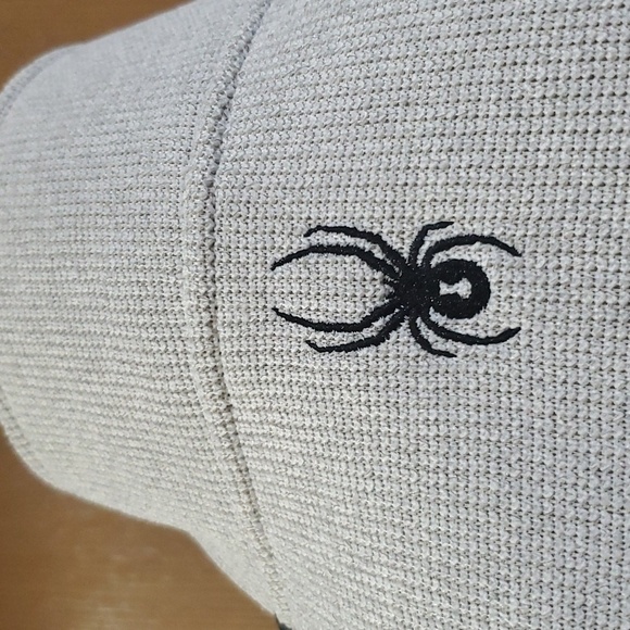 Spyder oat grey and black 1/4 zip pullover jacket core layer - Picture 6 of 8